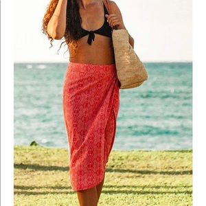 Ripskirt Hawaii length 3 wrap skirt/beach coverup